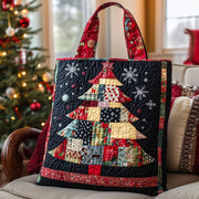 Holiday Evergreen Quilted Tote Bag GFTOTP12530