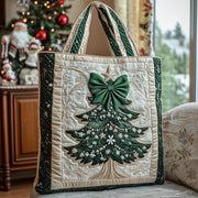 Holiday Evergreen Quilted Tote Bag GFTOTP12531
