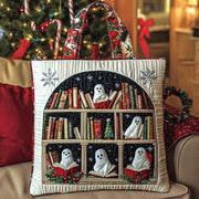 Holiday Bookworm Quilted Tote Bag GFTOTP12858
