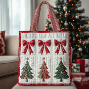 Yuletide Charm Quilted Tote Bag GFTOTP12872