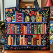 Bookish Quilted Tote Bag GFTOTP8843