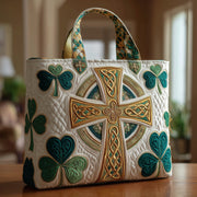 Celtic Cross Quilted Tote Bag GFTOTP9877