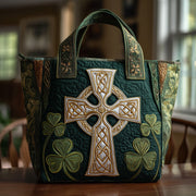 Celtic Cross Quilted Tote Bag GFTOTP9880