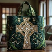 Celtic Cross Quilted Tote Bag GFTOTP9881