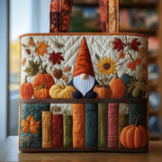 Autumn Library Quilted Tote Bag GFTOTP9989