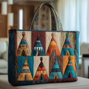 Tribal Echo Quilted Tote Bag GFTOTP9997