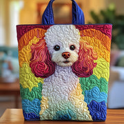 Poodle Quilted Tote Bag GFTOXM215