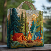 Woods camping Quilted Tote Bag GFTOXM27