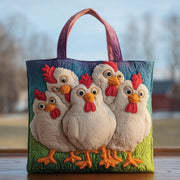 Fat Bang Chicken Quilted Tote Bag GFTOXM39