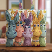 Funkey Donkey Quilted Tote Bag GFTOYC1324