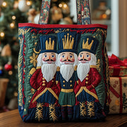 Christmas Nutcracker Quilted Tote Bag GFTOYC187