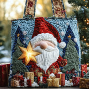 Christmas Gnome Quilted Tote Bag GFTOYC248