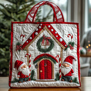 Christmas Gnome Quilted Tote Bag GFTOYC249