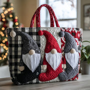 Gnome Socks Quilted Tote Bag GFTOYC303