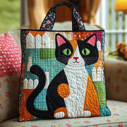Adorable Cat Quilted Tote Bag GFTOYC379