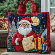 Adorable Santa Quilted Tote Bag GFTOYC616