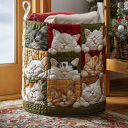 Lazy Paws Quilted Laundry Basket NCU0PTT1380