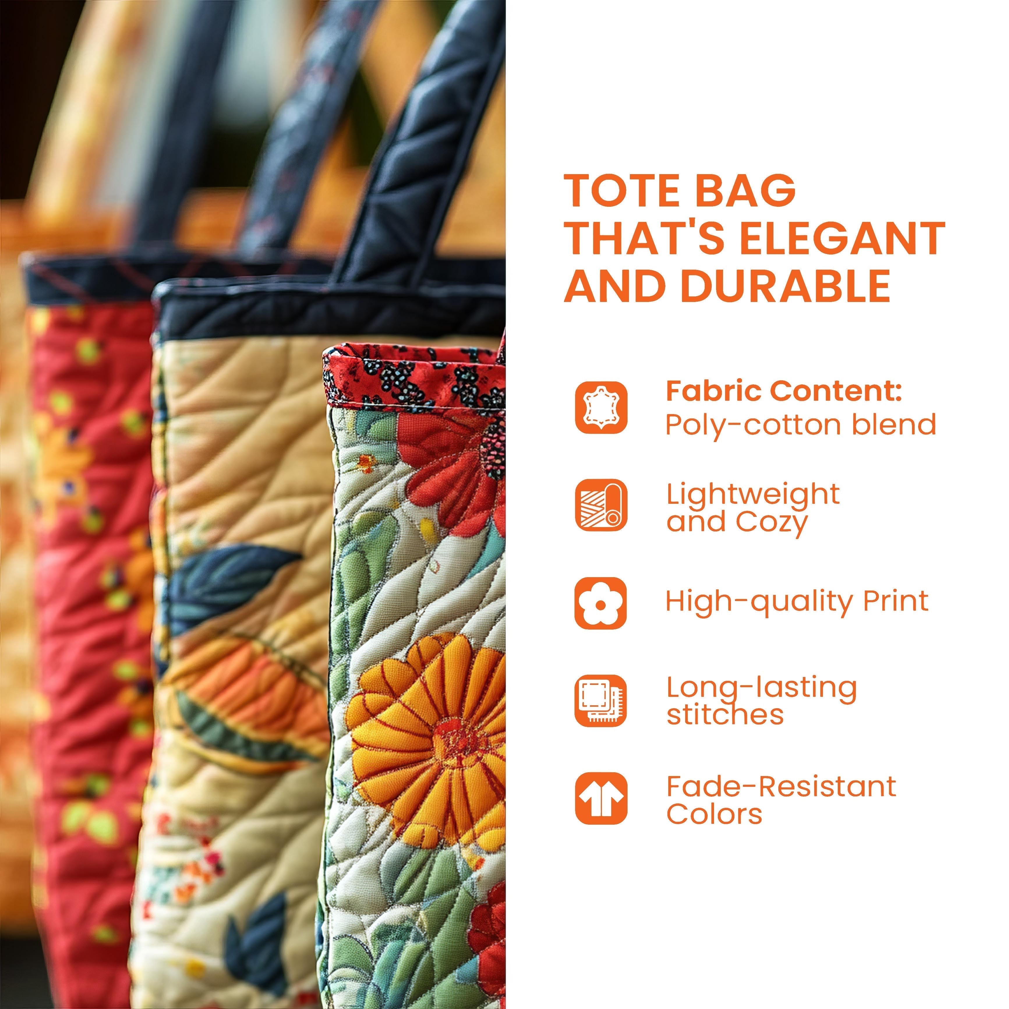 Adrorable Chihuahua Quilted Tote Bag GFTOYC498